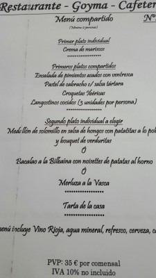 2 menu