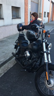 Ole mi.niña motera