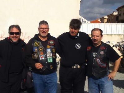 De izquierda a derecha Waka, Lapida, Carloscamgr, Notxor