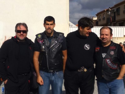 De izquierda a derecha Waka, Xisma, Carloscamgr, Notxor