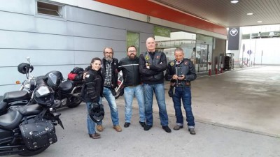 partiendo hacia Huesca